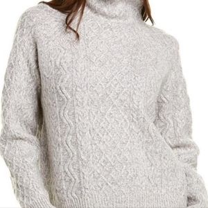 Vince Cable Knit Cashmere Sweater MEDIUM